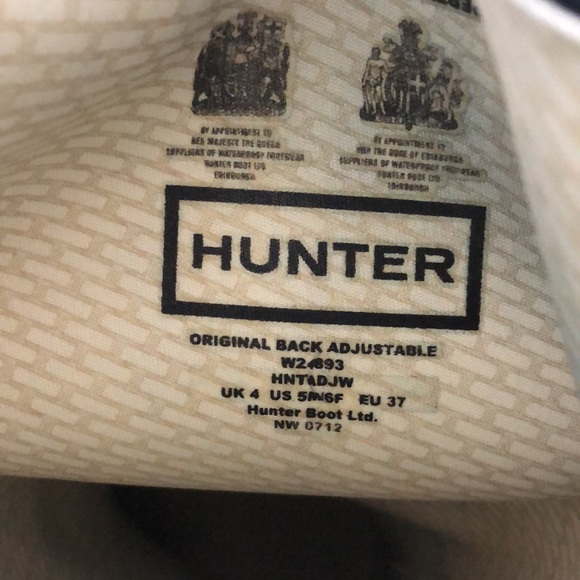 Hunter rain boots black - Picture 8 of 10